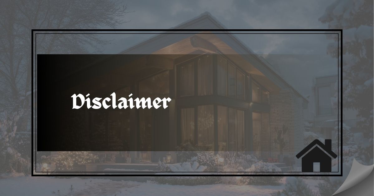 Disclaimer